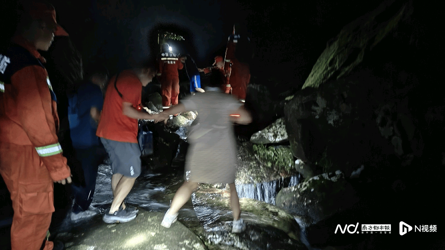 深圳一家三口惠州罗浮山徒步误入禁区，深夜联合救援成功脱险